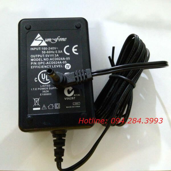 Adapter-nguồn loa Sony 5V 3A